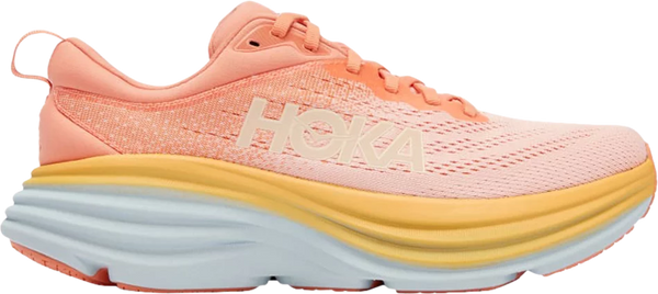 HOKA - Bondi 8 (Shell Coral Peach Parfait)