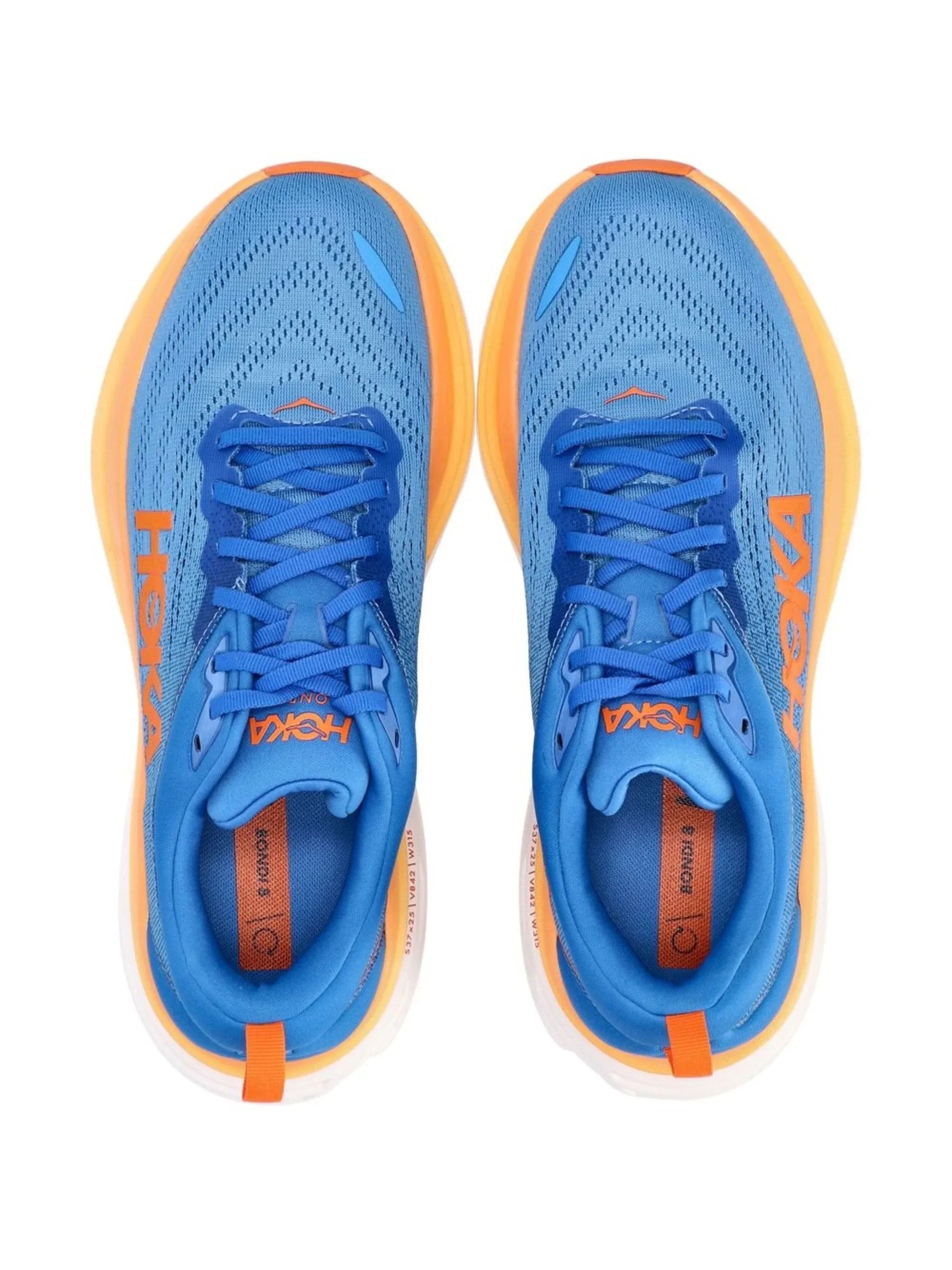 HOKA - Bondi 8 (Coastal Sky Vibrant Orange)
