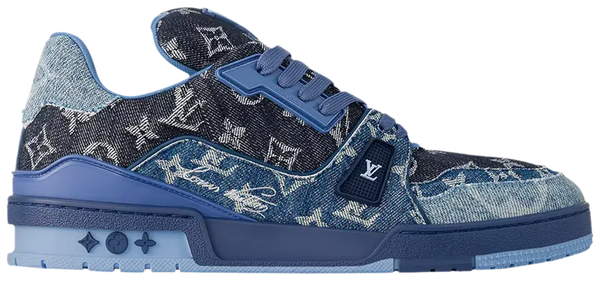 LV Trainer - (Blue Monogram Denim)