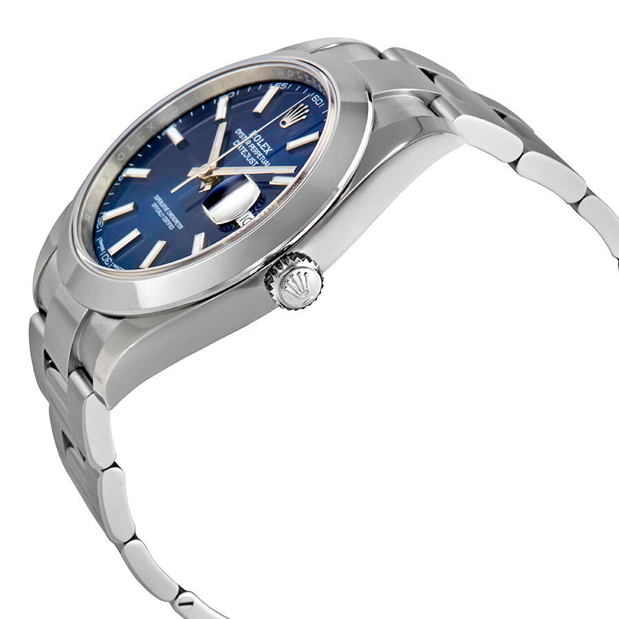 BLUE DIAL DATE 41MM WATCH